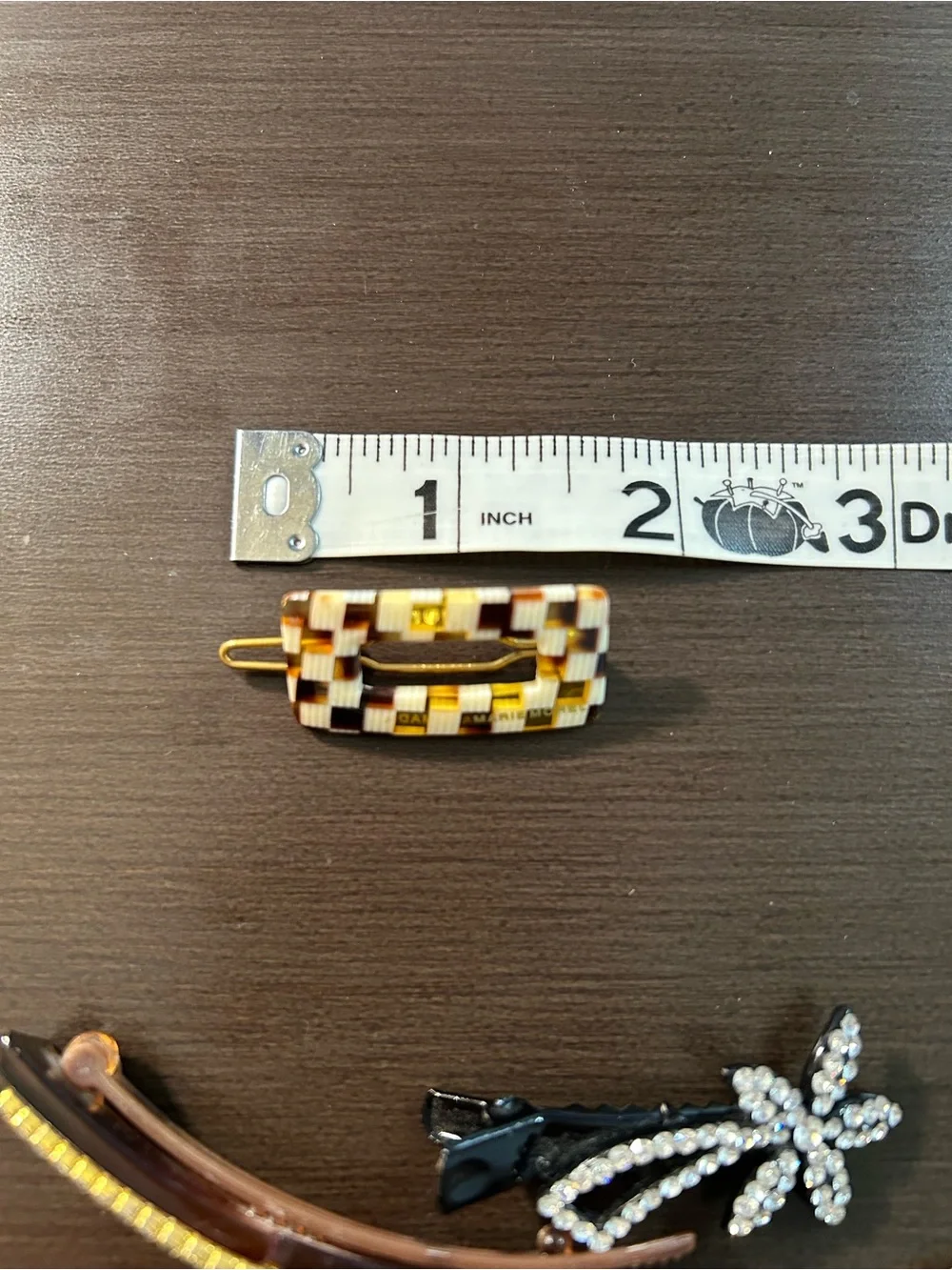 Mixed Decorative Hair Clips - Set of 8